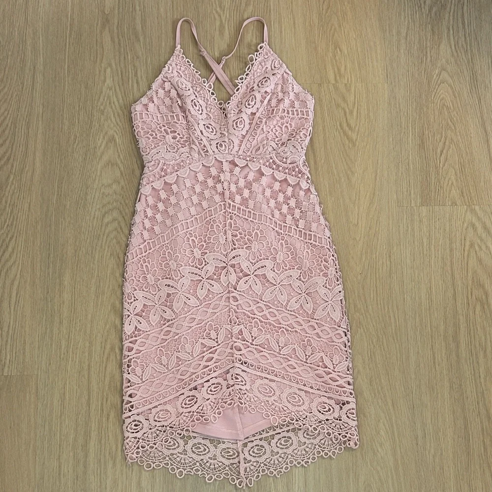ASTR The Label Lace Dress S